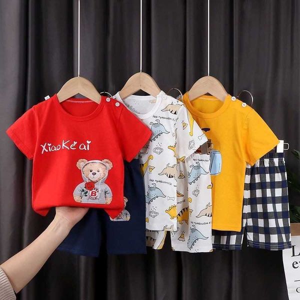 clothing sets cartoon print children's shortsleeved clothes summer cotton new baby boys girls shorts tshirt twopiece suit, White
clothing sets cartoon print children's shortsleeved clothes summer cotton new baby boys girls shorts tshirt twopiece suit, White