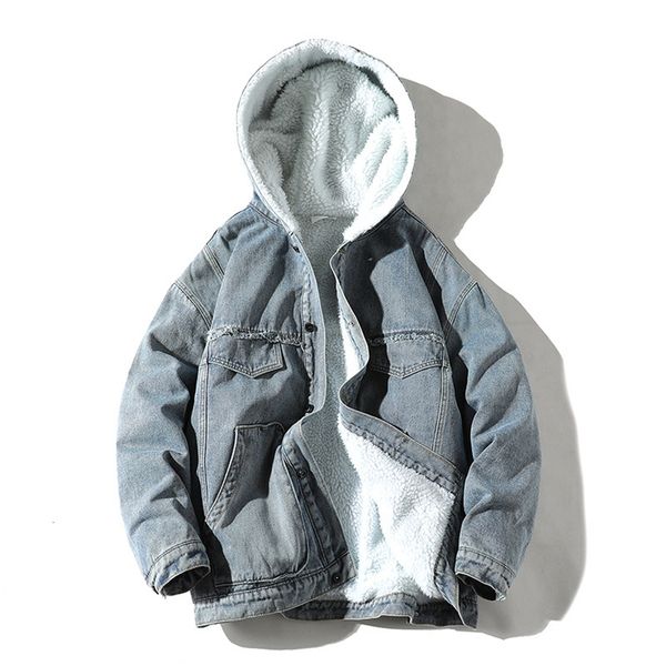 men's jackets fashion denim jacket thick fleece warm hooded winter and coats oversized streetwear hip hop blue jeans for male 230211, Black;brown
men's jackets fashion denim jacket thick fleece warm hooded winter and coats oversized streetwear hip hop blue jeans for male 230211, Black;brown