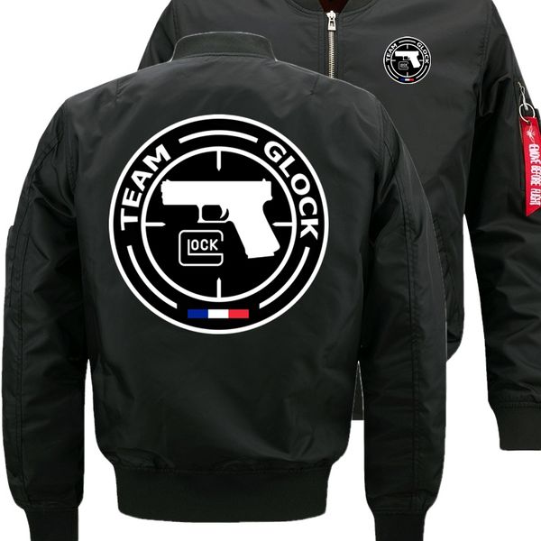 men's jackets spring autumn glock world famous pistol brand printed customizable men casual style zipper jacket flight suit 230211, Black;brown
men's jackets spring autumn glock world famous pistol brand printed customizable men casual style zipper jacket flight suit 230211, Black;brown