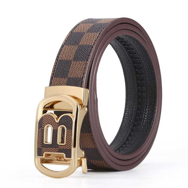 men fashion belt classic vintage plaid letter b automatic buckle formal dress belts width 3.5cm luxury designer brand belt wholesale, Black;brown
men fashion belt classic vintage plaid letter b automatic buckle formal dress belts width 3.5cm luxury designer brand belt wholesale, Black;brown