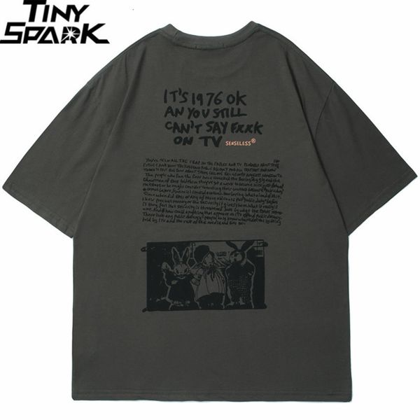 men's t-shirts 2023 men hip hop streetwear retro t shirt bunny letter printed tshirt harajuku cotton t-shirt short sleeve tees gray wh, White;black
men's t-shirts 2023 men hip hop streetwear retro t shirt bunny letter printed tshirt harajuku cotton t-shirt short sleeve tees gray wh, White;black