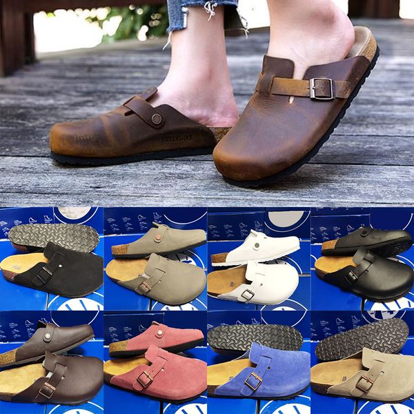 2023 new boston clogs slippers sandals designer women slides germany cork sandal fur slide mens loafers shoes womens leather suede taupe sli, Black
2023 new boston clogs slippers sandals designer women slides germany cork sandal fur slide mens loafers shoes womens leather suede taupe sli, Black
