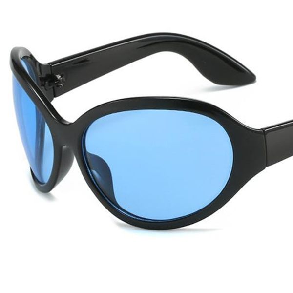 new sunglasses sun glasses personality oval anti-uv spectacles oversize frame eyeglasses windproof ornamental, White;black
new sunglasses sun glasses personality oval anti-uv spectacles oversize frame eyeglasses windproof ornamental, White;black