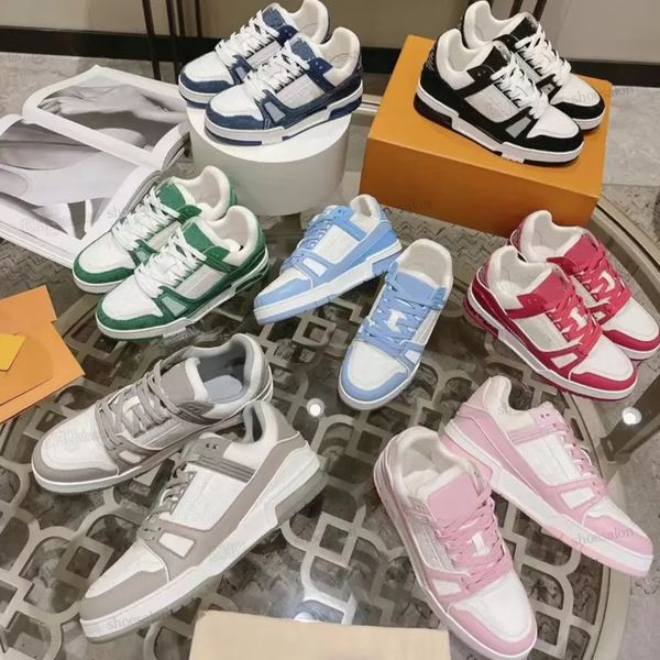 2023 designer sneaker virgil trainer casual shoes calfskin leather abloh white green red blue letter overlays embossed platform low sneakers, Black
2023 designer sneaker virgil trainer casual shoes calfskin leather abloh white green red blue letter overlays embossed platform low sneakers, Black