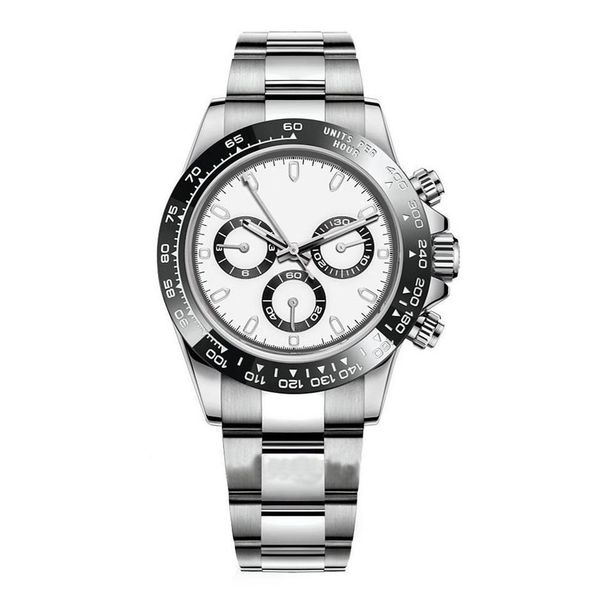 men's watches 116500ln automatic mechanical watch sapphire mirror ceramic watch frame 40mm waterproof men's345r, Slivery;brown
men's watches 116500ln automatic mechanical watch sapphire mirror ceramic watch frame 40mm waterproof men's345r, Slivery;brown
