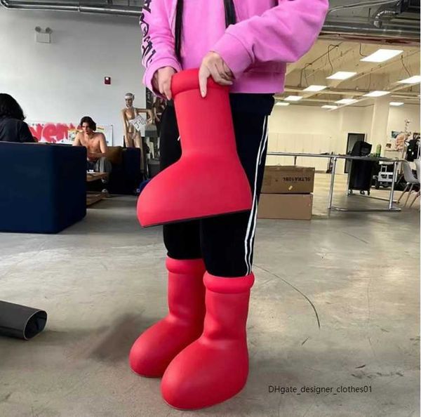 mvp1111 2023 mschf men women rain boots designers big red boot thick bottom non-slip booties rubber platform bootie fashion astro boy size 3, Black
mvp1111 2023 mschf men women rain boots designers big red boot thick bottom non-slip booties rubber platform bootie fashion astro boy size 3, Black