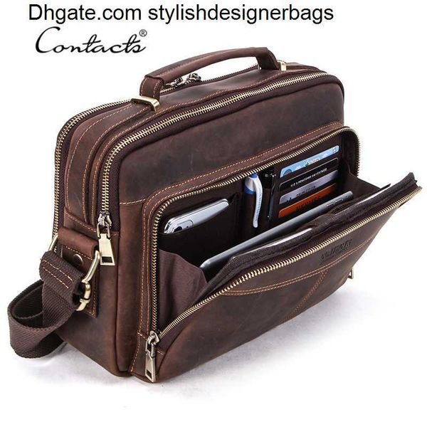 totes contact's crazy horse leather men messenger bag vintage man crossbody bag handbags large capacity male shoulder bags bolsos 0211v
totes contact's crazy horse leather men messenger bag vintage man crossbody bag handbags large capacity male shoulder bags bolsos 0211v