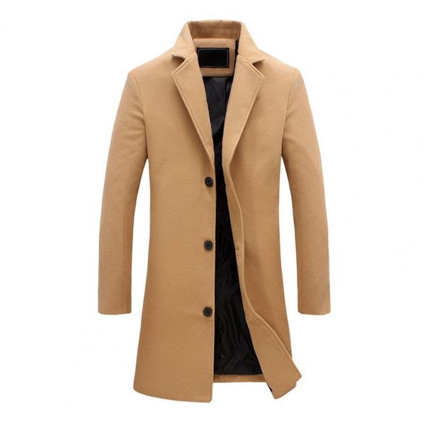 men's jackets decorative jacket easy match polyester single breasted overcoat for winter 230211, Black;brown
men's jackets decorative jacket easy match polyester single breasted overcoat for winter 230211, Black;brown