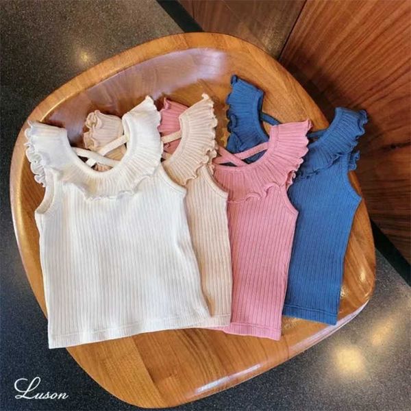 t-shirts 2022 summer girls fashion sleeveless t-shirt baby kids children vest t230209, Blue
t-shirts 2022 summer girls fashion sleeveless t-shirt baby kids children vest t230209, Blue