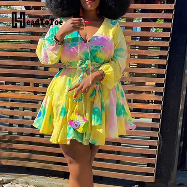 party dresses tie dye print colorblock belted casual fit flare dress women long sleeve v neck above knee knotted autumn dress t230210, White;black
party dresses tie dye print colorblock belted casual fit flare dress women long sleeve v neck above knee knotted autumn dress t230210, White;black