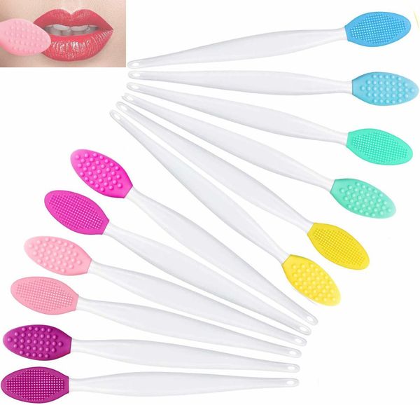 eye shadow 30pcs silicone lip scrub brush soft doublesided exfoliating cleaning face nose beauty tool for men and women 230211
eye shadow 30pcs silicone lip scrub brush soft doublesided exfoliating cleaning face nose beauty tool for men and women 230211
