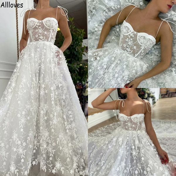 country boho floral lace a line wedding dresses spaghetti straps maternity plus size bridal gowns for women court train open back brides ves, White
country boho floral lace a line wedding dresses spaghetti straps maternity plus size bridal gowns for women court train open back brides ves, White