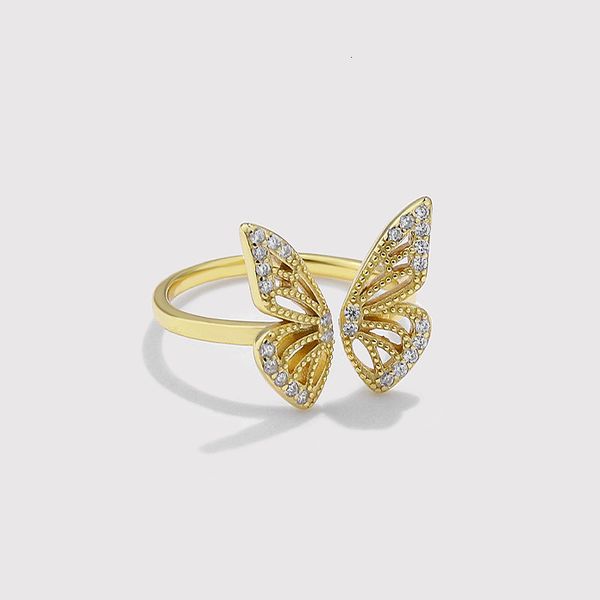 solitaire ring vintage gold color butterfly women opening adjustable simple temperament party jewelry accessories 230211, Golden;silver
solitaire ring vintage gold color butterfly women opening adjustable simple temperament party jewelry accessories 230211, Golden;silver