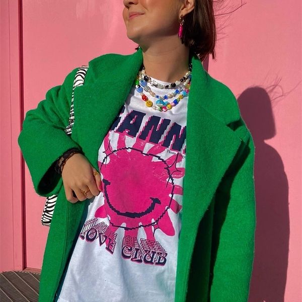 women s t shirt jyate vintage chic smiley print t shirt women summer short sleeve round neck cotton cozy tees casual female streetwear 2302, White
women s t shirt jyate vintage chic smiley print t shirt women summer short sleeve round neck cotton cozy tees casual female streetwear 2302, White