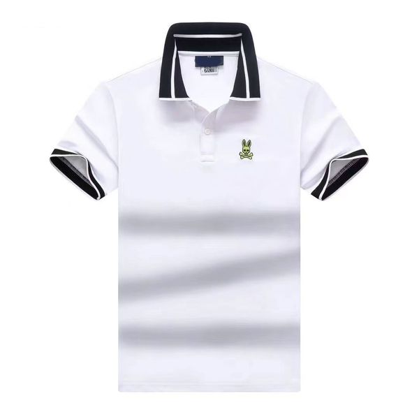 2023 summer new men's skull rabbit polo shirt short sleeve cartoon embroidery collar solid color fashion brand simple 766n, White;black
2023 summer new men's skull rabbit polo shirt short sleeve cartoon embroidery collar solid color fashion brand simple 766n, White;black