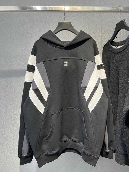 men's hoodies sweatshirts high edition autumn and winter b home embroidery letter sport splice color contrast women's hooded terry, Black
men's hoodies sweatshirts high edition autumn and winter b home embroidery letter sport splice color contrast women's hooded terry, Black