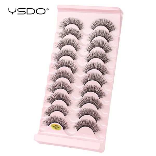 makeup tools ysdo 10 pairs false eyelashes volume natural long mink 3d fake cilios faux 230211
makeup tools ysdo 10 pairs false eyelashes volume natural long mink 3d fake cilios faux 230211