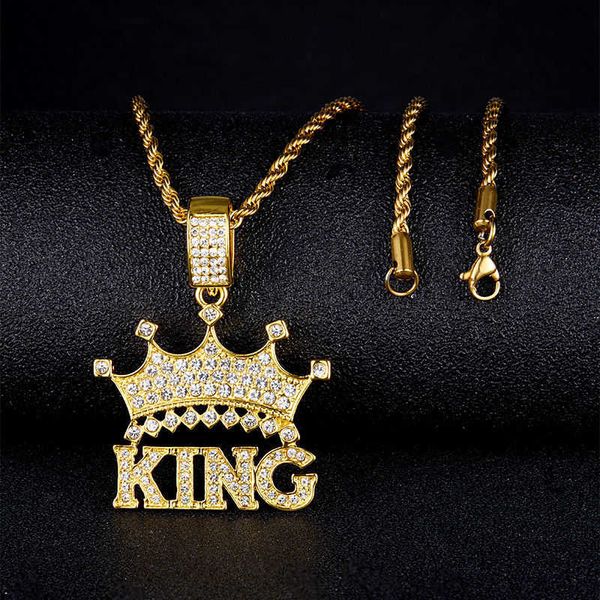 pendant necklaces new hiphop james crown king british queen trend versatile punk pendant accessories, Silver
pendant necklaces new hiphop james crown king british queen trend versatile punk pendant accessories, Silver