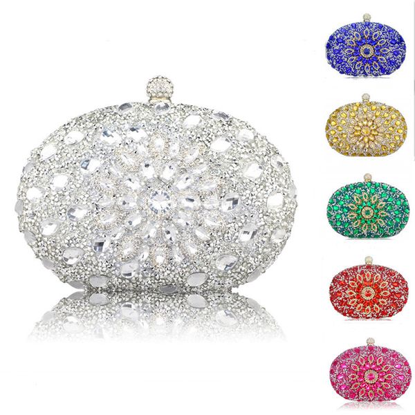 evening bags wedding diamond floral lady handbag silver clutches bag women crystal prom wallet for party sling package cell phone pocket 230
evening bags wedding diamond floral lady handbag silver clutches bag women crystal prom wallet for party sling package cell phone pocket 230