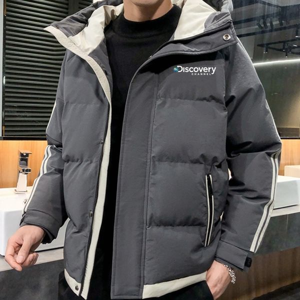 men's jackets discovery channel jacket men winter warm solid color hooded down coats thick duck parka mens outdoor coat 230210, Black;brown
men's jackets discovery channel jacket men winter warm solid color hooded down coats thick duck parka mens outdoor coat 230210, Black;brown