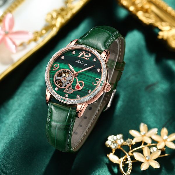 wristwatches automatic hollow mechanical ladies waterproof diamond studded luminous 230211, Slivery;brown
wristwatches automatic hollow mechanical ladies waterproof diamond studded luminous 230211, Slivery;brown