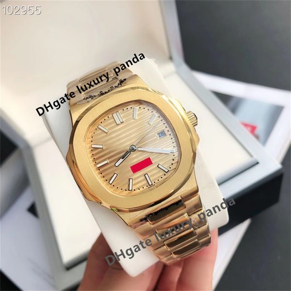 new 40mm watch 5711 7118 automatic mechanical men's and women's watches sup 316l sapphire 8215 movement luxury waterproof ceramic, Slivery;brown
new 40mm watch 5711 7118 automatic mechanical men's and women's watches sup 316l sapphire 8215 movement luxury waterproof ceramic, Slivery;brown