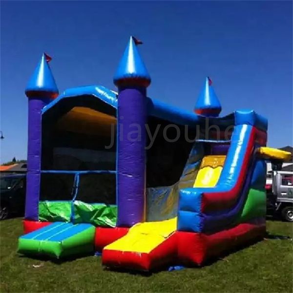 customized trampolines 4.5x4.5x3.8m inflatable bounce castle combo jumper house bouncing center with slide send by ship to door
customized trampolines 4.5x4.5x3.8m inflatable bounce castle combo jumper house bouncing center with slide send by ship to door