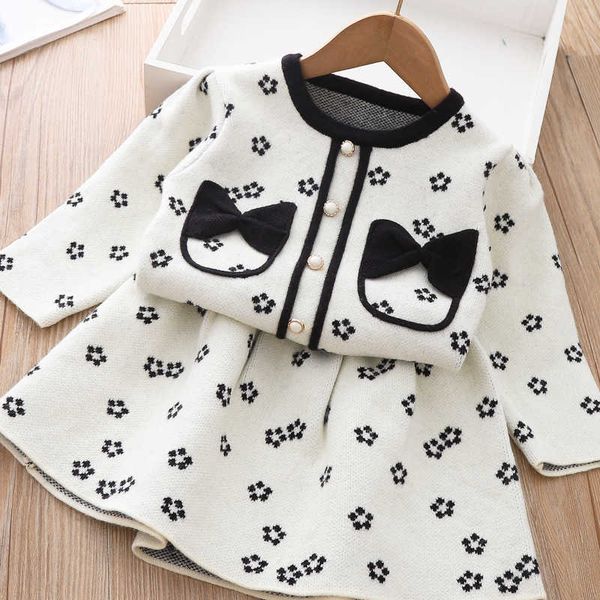 clothing s autumn girls sweet temperament little children's flower pullover sweater princess dress twopiece toddler girl clothes set, White
clothing s autumn girls sweet temperament little children's flower pullover sweater princess dress twopiece toddler girl clothes set, White