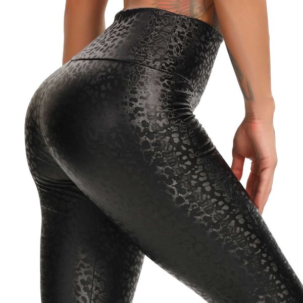 yoga outfit fashion women pu leather pants elastic high waist winter leggings slim leather leggings skinny fleece trousers leopard pu pants
yoga outfit fashion women pu leather pants elastic high waist winter leggings slim leather leggings skinny fleece trousers leopard pu pants