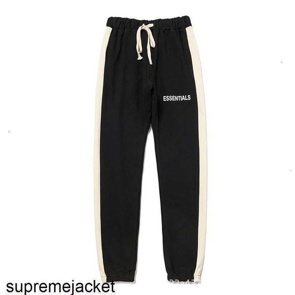 early autumn new essentials double line california limited chaogao street side strip pants, Black
early autumn new essentials double line california limited chaogao street side strip pants, Black
