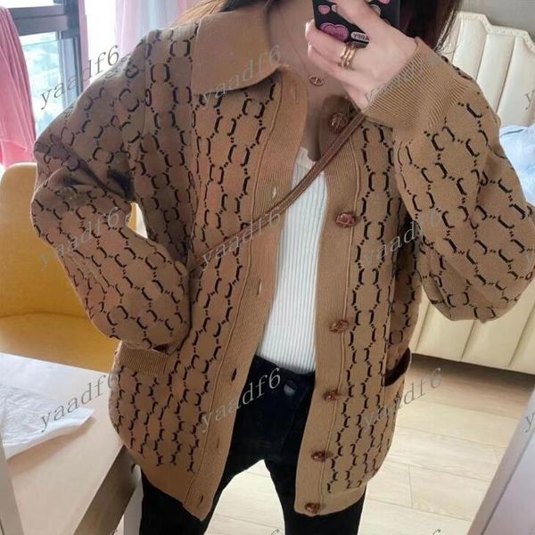 spring fashion designer high-end women's sweater luxury net red the same style classic g letter jacquard retro polo neck button cardiga, White;black
spring fashion designer high-end women's sweater luxury net red the same style classic g letter jacquard retro polo neck button cardiga, White;black