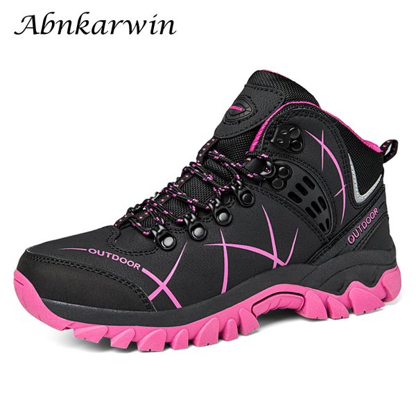 safety shoes autumn winter women leather outdoor ankle boots hiking trekking mountain sneakers tracking treking plush warm 230211, Black;brown
safety shoes autumn winter women leather outdoor ankle boots hiking trekking mountain sneakers tracking treking plush warm 230211, Black;brown