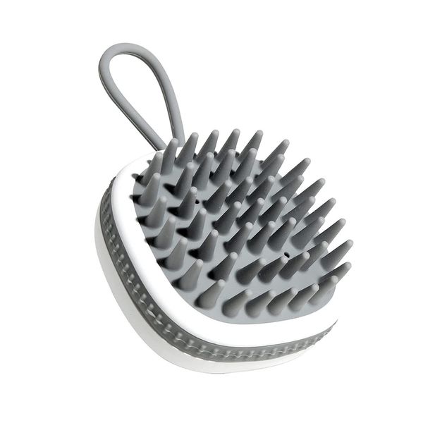 hair brushes shampoo with soft silicone scalp massager head dandruff removal waterproof shower scrubber 230211, Silver
hair brushes shampoo with soft silicone scalp massager head dandruff removal waterproof shower scrubber 230211, Silver
