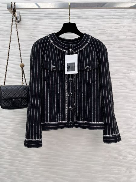 chan new 2023 spring women's brand jacket fashion high-end autumn winter cccc logo tweed coat leisure spring coats cardigan mother', Black;brown
chan new 2023 spring women's brand jacket fashion high-end autumn winter cccc logo tweed coat leisure spring coats cardigan mother', Black;brown
