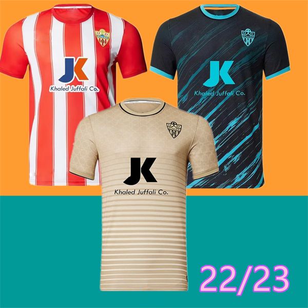 2022/2023 almeria embarba pozo mens soccer jerseys almeria dyego sousa ramazani akieme samu 22 -23 home red white away 3rd short sleeve foot, Black;yellow
2022/2023 almeria embarba pozo mens soccer jerseys almeria dyego sousa ramazani akieme samu 22 -23 home red white away 3rd short sleeve foot, Black;yellow