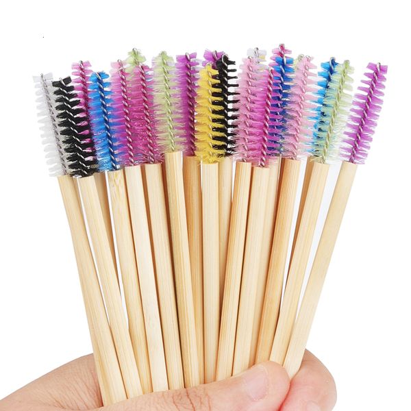 eye shadow 100 pcs bamboo handle lash brushes disposable brow lash mascara wands applicator makeup tools 230211
eye shadow 100 pcs bamboo handle lash brushes disposable brow lash mascara wands applicator makeup tools 230211