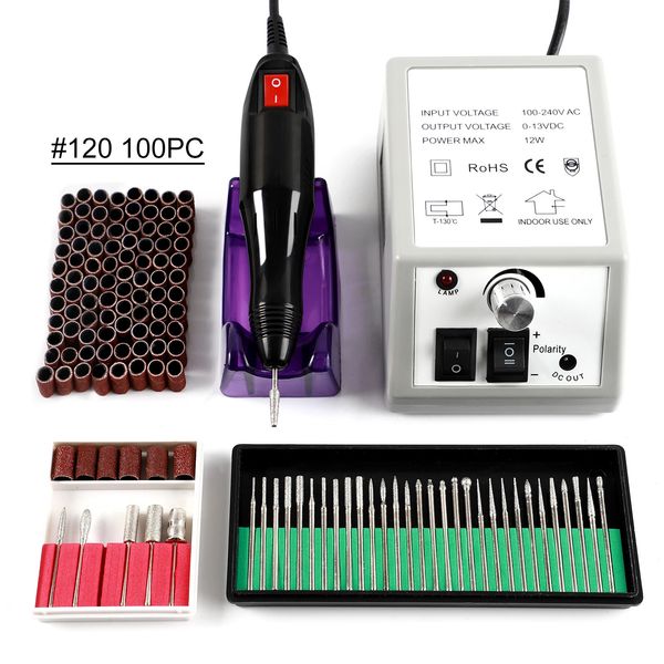 nail art equipment manicure machine milling cutter for electric drill removing gel varnish file with tool 230211, Silver
nail art equipment manicure machine milling cutter for electric drill removing gel varnish file with tool 230211, Silver