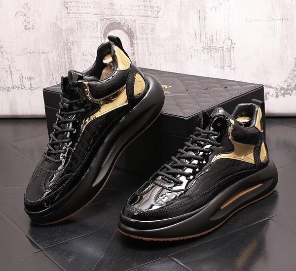 designer mens platform shoes casual mesh breathable shoes charm mix color rock flats lace-up travel sports walking sneakers zapatos hombre, Black
designer mens platform shoes casual mesh breathable shoes charm mix color rock flats lace-up travel sports walking sneakers zapatos hombre, Black