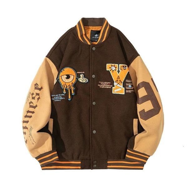men's jackets y letter varsity baseball bomber jacket men cotton women's oversized coats black brown hip hop university college un
men's jackets y letter varsity baseball bomber jacket men cotton women's oversized coats black brown hip hop university college un