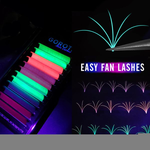 eye shadow colored easy fanning eyelash uv neon lash extenions glow lashes colorful auto blooming mega volume 230211
eye shadow colored easy fanning eyelash uv neon lash extenions glow lashes colorful auto blooming mega volume 230211