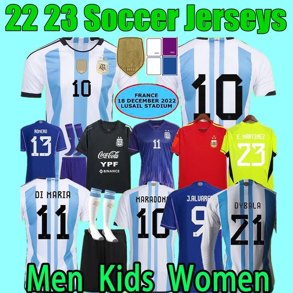 23 24 argentina soccer jerseys 3 stars 2022 cup final eagle champion gomez signed version fans martinez goalkeeper special training dybala d, Black;yellow
23 24 argentina soccer jerseys 3 stars 2022 cup final eagle champion gomez signed version fans martinez goalkeeper special training dybala d, Black;yellow