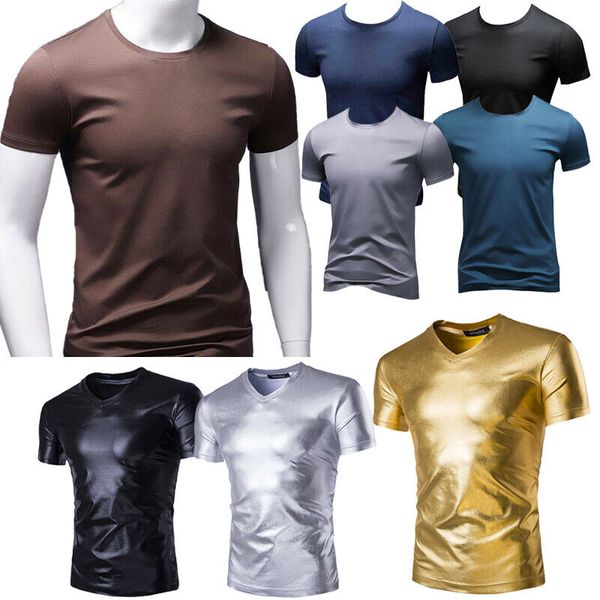 mens casual breathable round neck t-shirt solid color short sleeve slim fit, White;black
mens casual breathable round neck t-shirt solid color short sleeve slim fit, White;black
