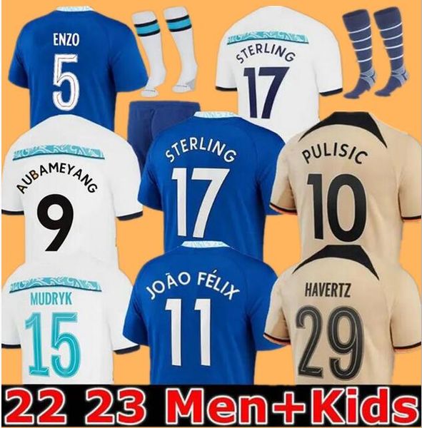 22 23 cfc soccer jerseys pulisic mount joao felix havertz sterling 2022 2023 football shirt men kids koulibaly kante uniform fofana t. silva, Black;yellow
22 23 cfc soccer jerseys pulisic mount joao felix havertz sterling 2022 2023 football shirt men kids koulibaly kante uniform fofana t. silva, Black;yellow
