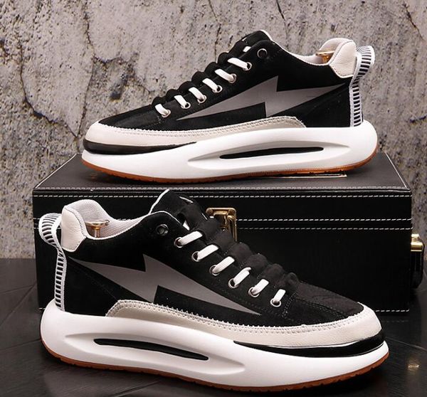designer mens suede platform shoes luxury mesh sneakers breathable increase height round toe flat heel comfort casual men shoes, Black
designer mens suede platform shoes luxury mesh sneakers breathable increase height round toe flat heel comfort casual men shoes, Black