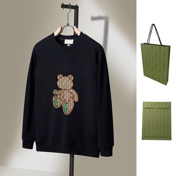 ggsity lvsity luxurys designer men 's hoodies g counter the same color 380g wool fabric bear is embroidery super heavy equal payment fo, Black
ggsity lvsity luxurys designer men 's hoodies g counter the same color 380g wool fabric bear is embroidery super heavy equal payment fo, Black