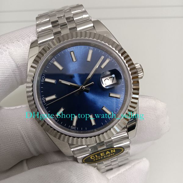 6 style 904l steel watch for mens 41mm blue dial bracelet gray roman sapphire glass mechanical clean cal.3235 movement luminous men's a, Slivery;black
6 style 904l steel watch for mens 41mm blue dial bracelet gray roman sapphire glass mechanical clean cal.3235 movement luminous men's a, Slivery;black