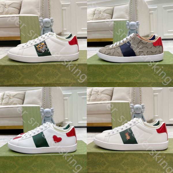 italy running shoes designer shoes classic bee white flat sneaker stripe splicing sneakers animal embroidery couples trainers size 35-46
italy running shoes designer shoes classic bee white flat sneaker stripe splicing sneakers animal embroidery couples trainers size 35-46