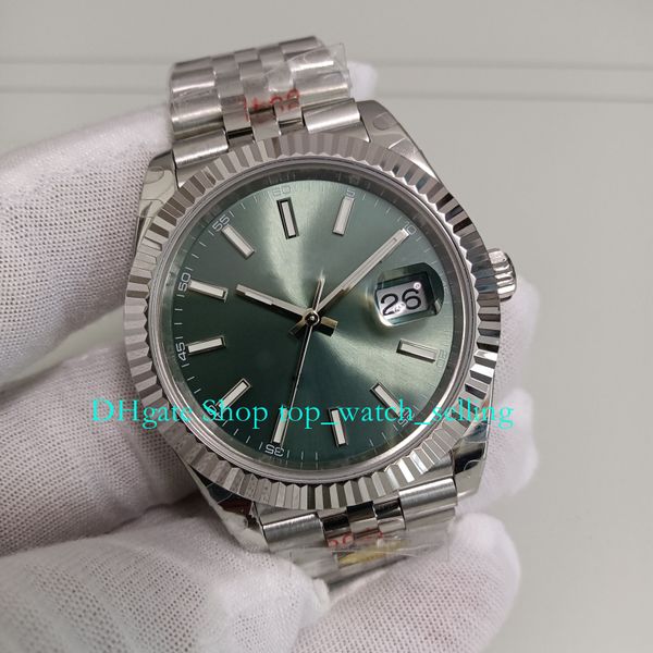 14 style new model watch for men's 41mm 904l green dial sapphire glass fluted bezel v12 stainless steel bracelet mechanical cal.3235 au, Slivery;black
14 style new model watch for men's 41mm 904l green dial sapphire glass fluted bezel v12 stainless steel bracelet mechanical cal.3235 au, Slivery;black