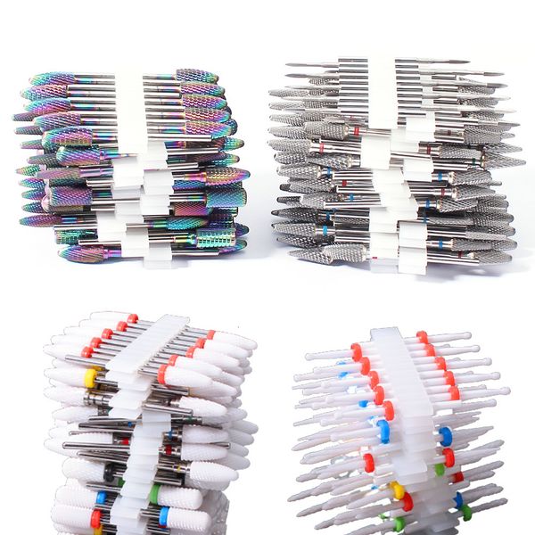 nail art equipment 10pc set carbide tungsten drill bits ceramic manicure for milling cutter files gel polish remove accessories 230211, Silver
nail art equipment 10pc set carbide tungsten drill bits ceramic manicure for milling cutter files gel polish remove accessories 230211, Silver