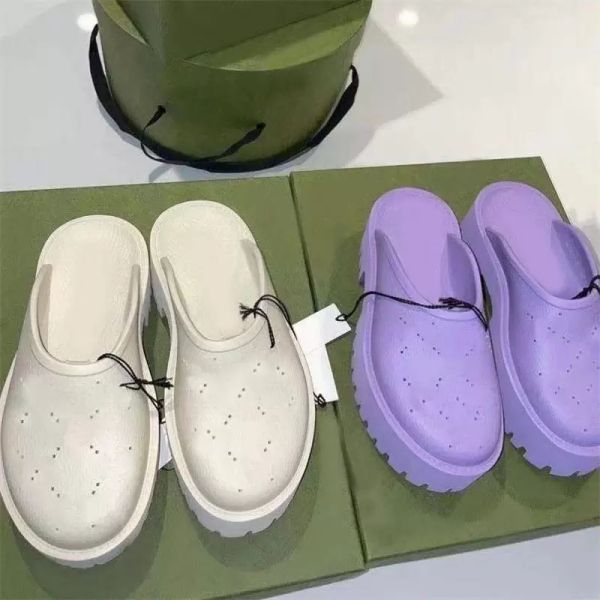 with box perforated designer sandals luxury platform slide hollow pattern slippers transparent materials sandal rubber flats slipper hu, Black
with box perforated designer sandals luxury platform slide hollow pattern slippers transparent materials sandal rubber flats slipper hu, Black